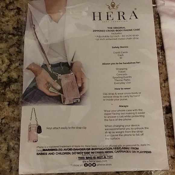 0529 Hera iPhone Willow Case w/Extra Strap - Picture 2 of 8